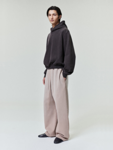 Essentials Wide Leg Sweatpants Dune Pearl