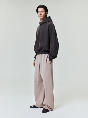 Essentials Wide Leg Sweatpants Dune Pearl