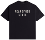 Czarna Koszulka Boxy Fit Fear of God