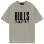 Szara Koszulka Bulls Fear of God Print