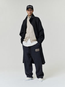 Classic Slouchy Washed Vintage Black Sweatpant