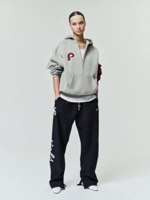 Essentials Phillies Raglan Half Zip Sport Hoodie