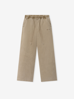 Essentials Cotton Twill Lounge Drawstring Pants