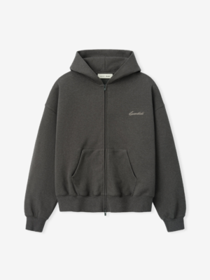 Signature Classic Charcoal Full-Zip Hoodie