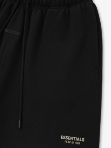 Essentials Classic FW26 Black Sweatshort