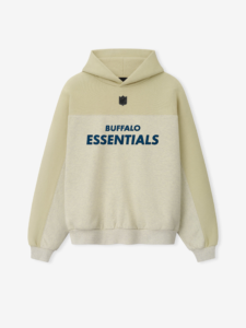 Essentials Buffalo Bills 90s Heather Stone Hoodie
