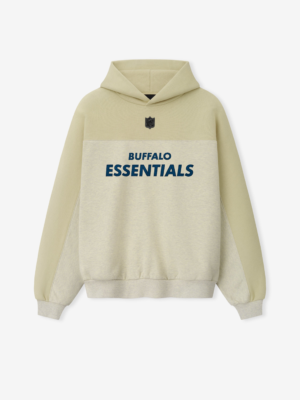 Essentials Buffalo Bills 90s Heather Stone Hoodie