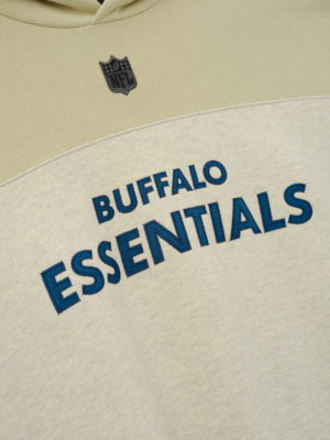 Essentials Buffalo Bills 90s Heather Stone Hoodie