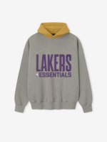 Szara Bluza Boxy Fit Lakers