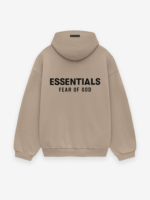 Taupe Essentials Fleece Hoodie