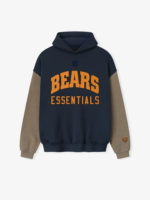 Granatowa Bluza Boxy Fit Bears