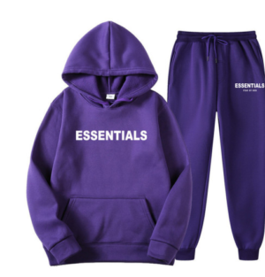 Fioletowe Dresy Boxy Fit FoG
