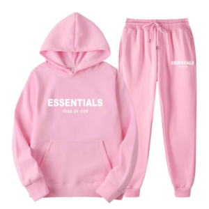 Różowe Dresy Boxy Fit Fear of God