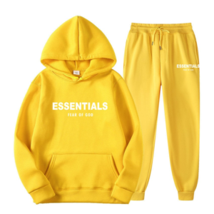 Żółty Dres Essentials Fear of God