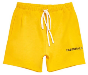 Żółte Szorty Essentials Fear of God