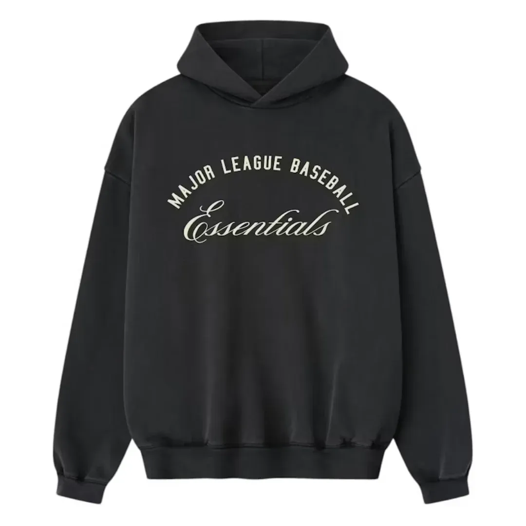 Czarna Bluza Essentials MLB Czarna Bluza Essentials MLB