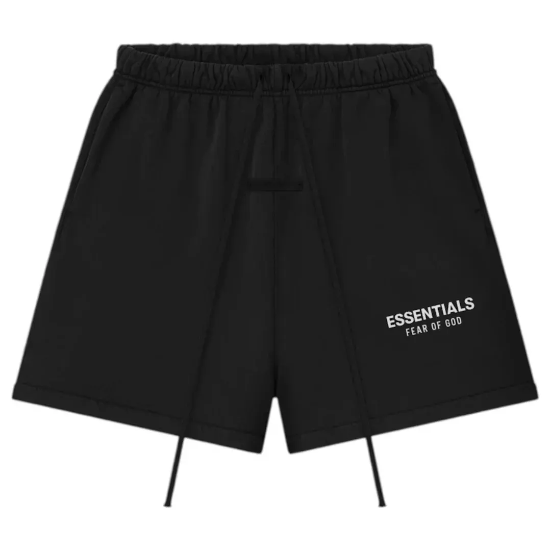 Czarne Szorty Dresowe SS26 Essentials Czarne Szorty Dresowe SS26 Essentials