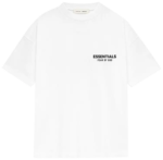 Biała Koszulka Fear of God Small Logo