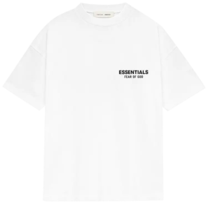 Biała Koszulka Fear of God Small Logo