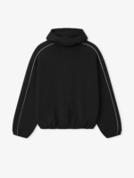 Essentials Active Trace Modern Fleece Black Hoodie